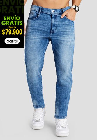 Jean Hombre Azul Medio Mp 103240 MP
