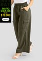 Pantalón Mujer Verde Militar Mp 112324 de MP