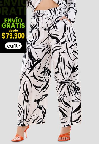 Pantalón Mujer Blanco Mp 102980 MP