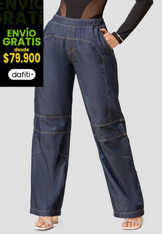 Pantalón Mujer Azul Oscuro Mp 103244 MP
