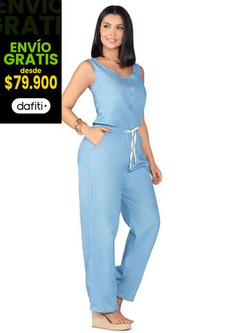 Enterizo Largo Mujer Azul Mp 5011 MP