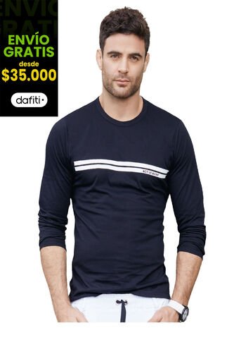 Camibuzo Para Hombre Negro MP MP