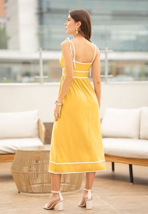 Vestido Largo Mujer Girasol Mp 110681