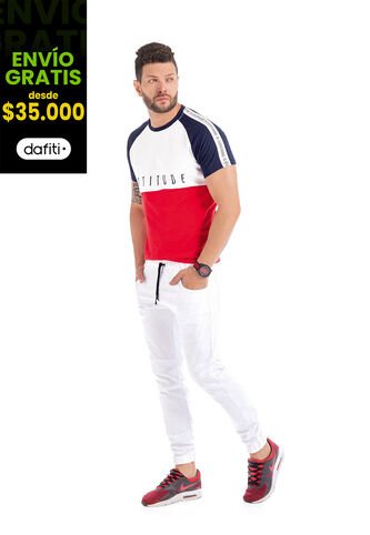Jogger Para Hombre Blanco MP MP