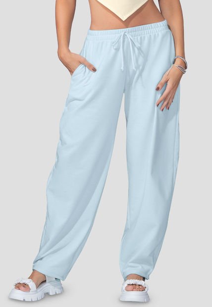 Pantalón Mujer Azul Baby Mp 110274