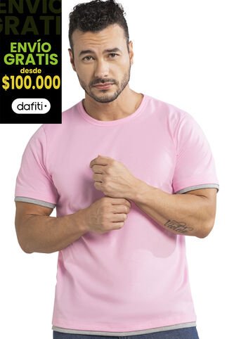 Camiseta Hombre Rosa Mp 389 MP