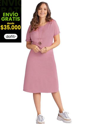 Vestido Palo De Rosa MP 88353