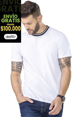 Camiseta Hombre Blanco Mp 351 MP