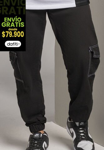 Jogger Hombre Negro Mp 100325 MP
