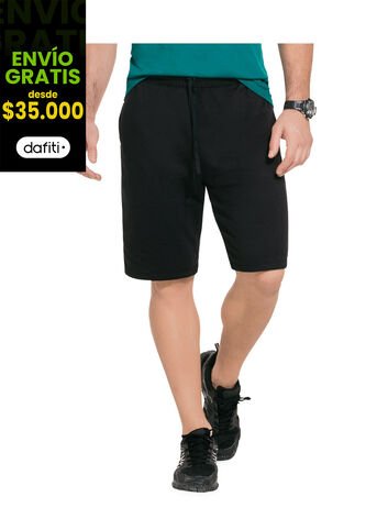 Bermuda Para Hombre Negro MP MP