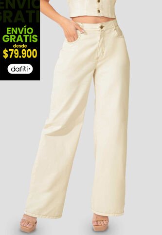 Jean Mujer Blanco Mp 100309 MP