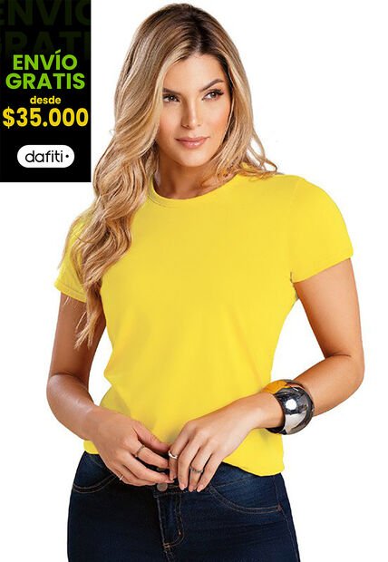 Camiseta Amarilla MP 82961