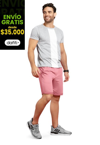 Bermuda Adulto Palo De Rosa Oscuro Mp 78571