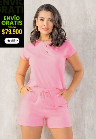 Conjunto Mujer Rosa Mp 102318 MP