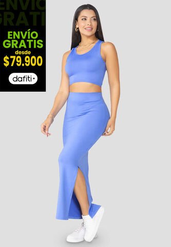 Conjunto Mujer Azul Mp 100225 MP