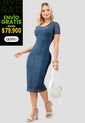 Vestido Largo Mujer Azul Profundo Mp 111271 de MP