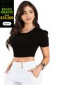 Crop Top Adulto Negro Mp 96189 de MP