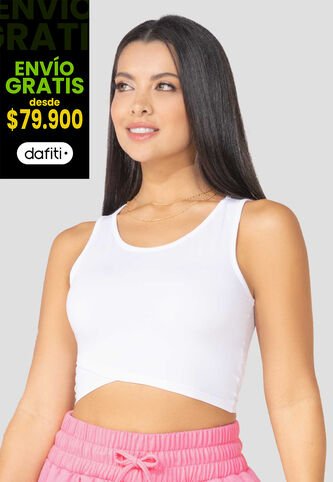 Crop Top Mujer Blanco Mp 100130 MP