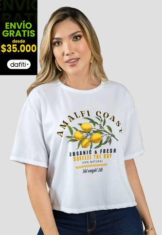 Camiseta Mujer Blanco Mp 111405 MP