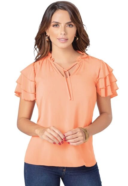 Blusa Mujer Mandarina Mp 86943