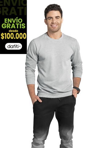 Buzo Hombre Gris Jaspe Mp 86579 MP