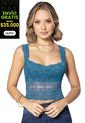 Crop Top Mujer Azul Petroleo Mp 92547 de MP