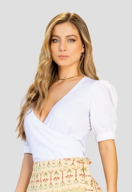 Blusa Mujer Blanco Mp 112219
