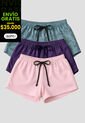 Short Paq X3 Mujer Multicolor Mp 113430 de MP