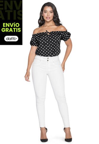Pantalón Mujer Blanco Mp 6718 MP