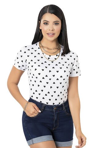 Camiseta Exterior Estampado Mp 3134 MP