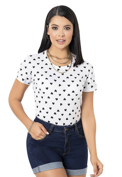 Camiseta Exterior Estampado Mp 3134