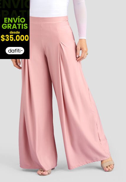 Pantalón Mujer Rosa Polvo Mp 113940