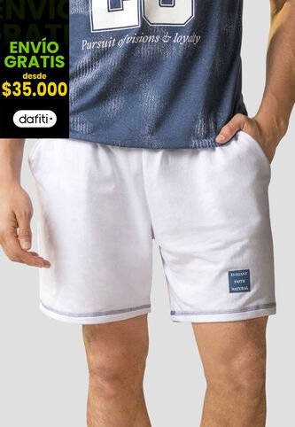 Bermuda Hombre Blanco Mp 113604 MP