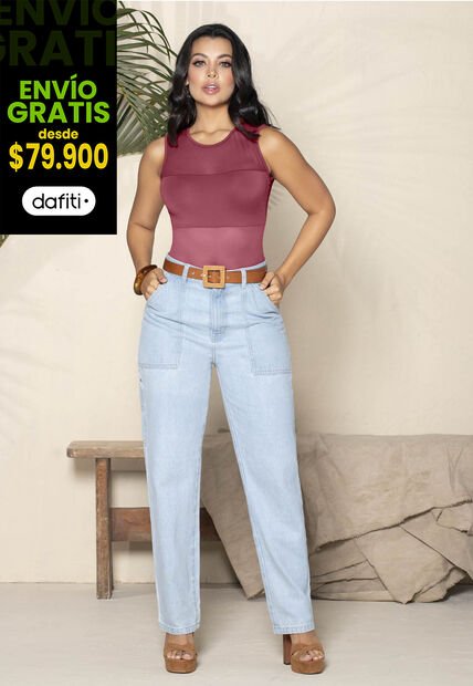 Jean Mujer Azul Mp 2927