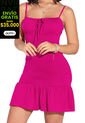 Vestido Corto Mujer Fucsia Mp 32922 de MP