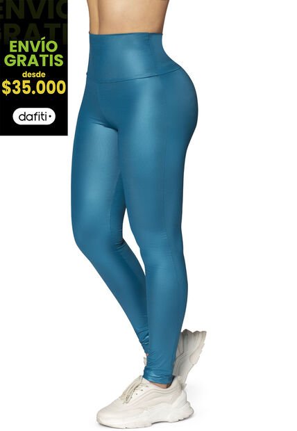 Legging Mujer Azul Petroleo Mp 75856