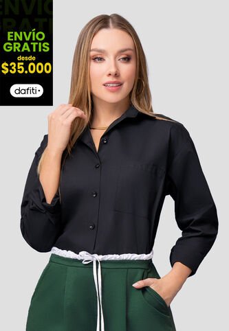 Camisa Mujer Negro Mp 110854 MP