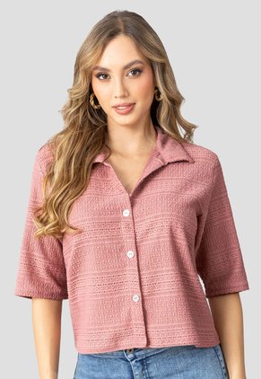 Camisa Mujer Palo De Rosa Mp 110504