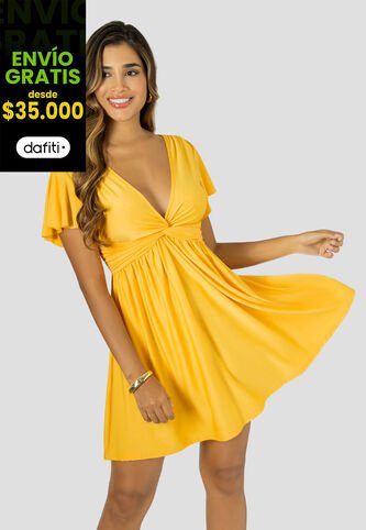 Vestido Corto Mujer Girasol Mp 112688 MP