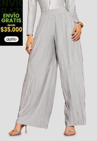 Pantalón Mujer Gris Claro Mp 113005 MP