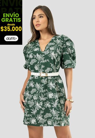 Vestido Mujer Estampado Mp 112594 MP