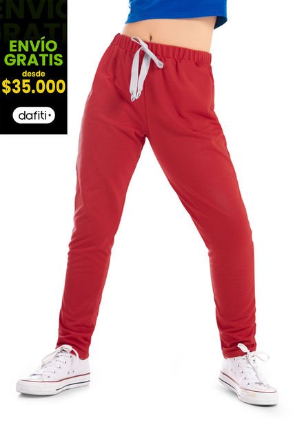 Jogger Infantil Rojo Mp 79792
