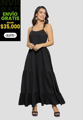 Vestido Mujer Negro Mp 110866 MP