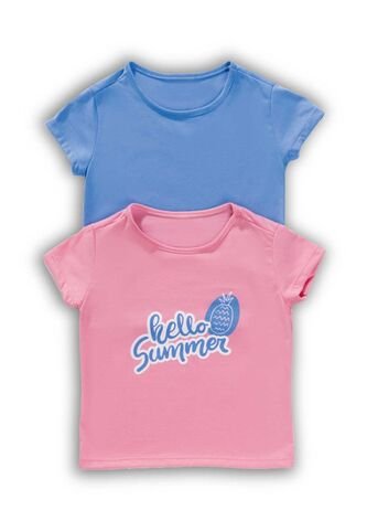 Camiseta Paq X2 Infantil Multicolor Mp 2167 MP