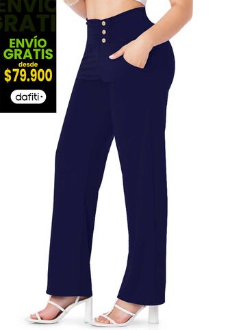 Pantalón Mujer Azul Mp 86925 MP