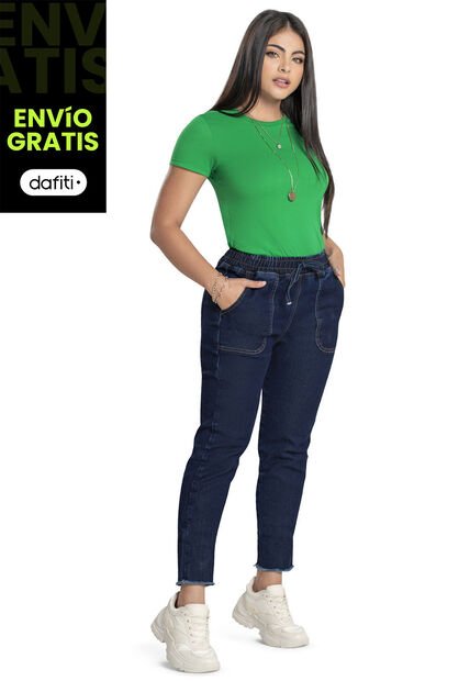 Jogger Mujer Azul Oscuro Mp 5384