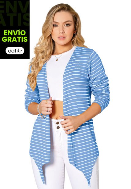 Cardigan Mujer Multicolor Mp 7734