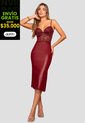 Vestido Largo Mujer Merlot Mp 112526 de MP