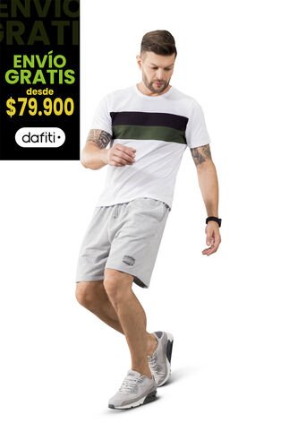 Bermuda Hombre Gris Mp 3348 MP