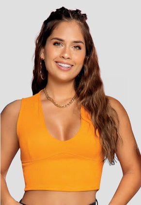 Camiseta Mujer Naranja Mp 9709
